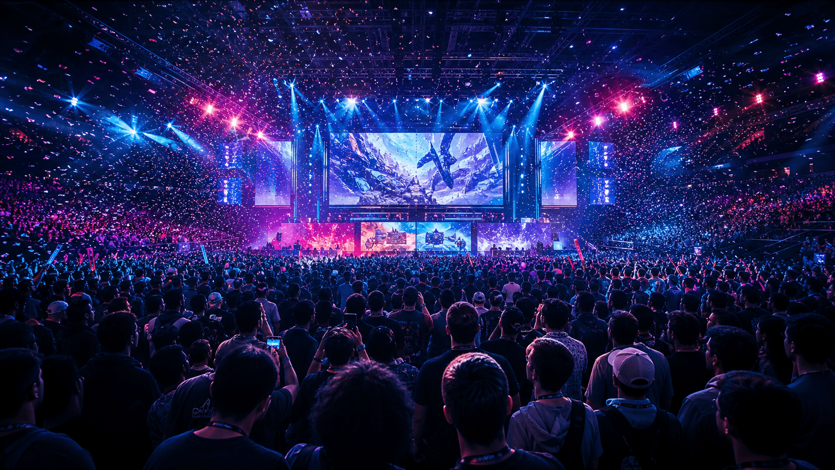 L'ambiance d'une édition TGS — arène esport