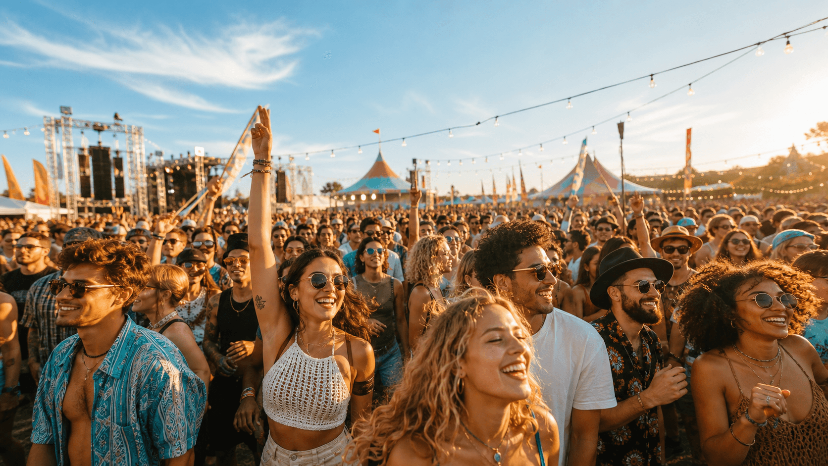 L'ambiance du TGS Springbreak — festival outdoor